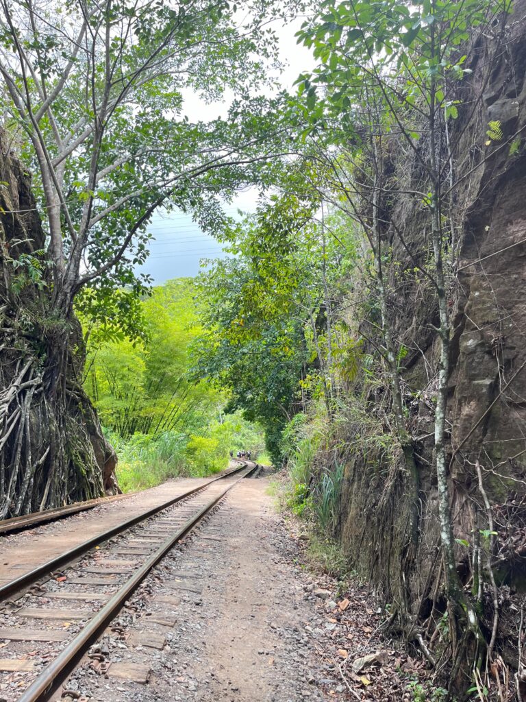 Trilha Cachoeira do Urubu ferrovia